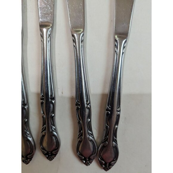 Hampton Court Modern Solid Knife 8 7/8 in set of 5 - Picture 3 of 4